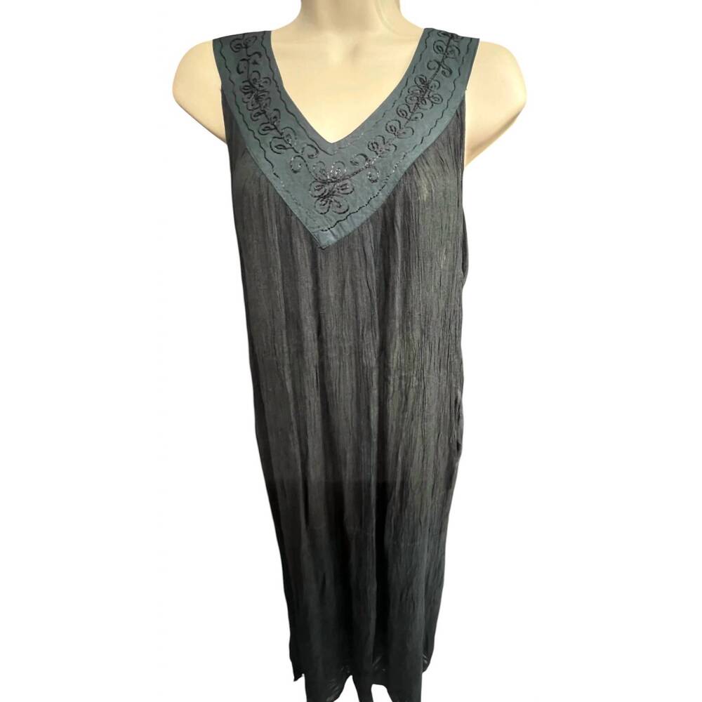 NEW NF women's breezy sleeveless dress in black